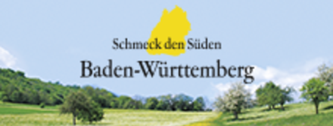 Internetseite des Genießerlandes Baden-Württemberg "Schmeck den Süden"