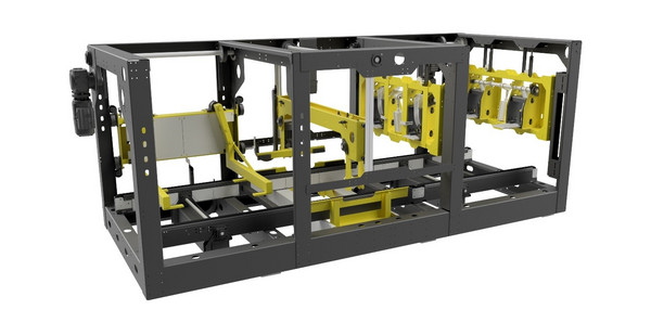 Prototyp Palettenschachtler/Laderaumverdichter