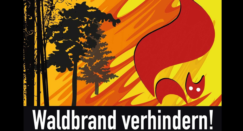 Hinweisschild Waldbrandgefahr