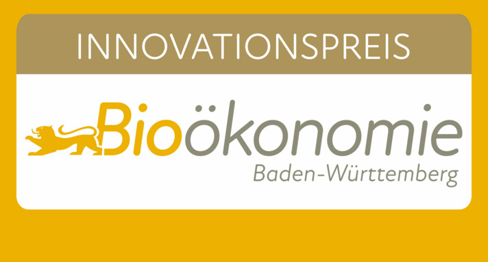 Logo des Innovationspreises  Bioökonomie Baden-Württemberg