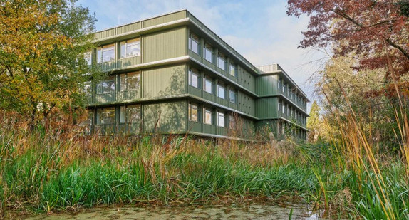 Neubau Kollegiengebäude 1, Pädagogische Hochschule Freiburg, Birk Heilmeyer und Frenzel Architekten, Stuttgart