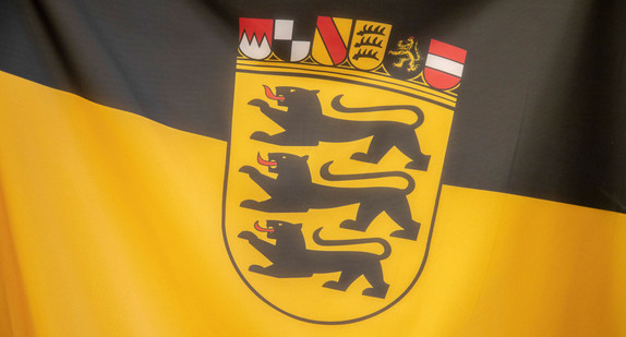 Landeswappen BW - Flagge