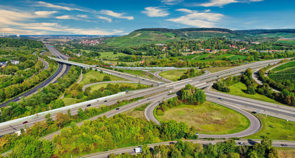 Autobahn in Baden-Württemberg