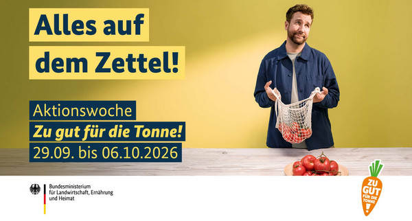 Lebensmittelretter-Aktionswoche 2026