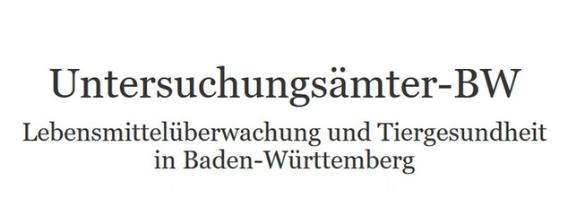  Untersuchungsämter BW