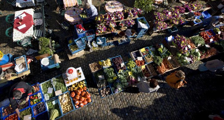 Wochenmarkt in Freiburg ©TMBW