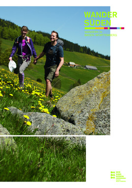 Wandersüden, Titelseite - Copyright Tourismus Marketing GmbH Baden-Württemberg (TMBW).