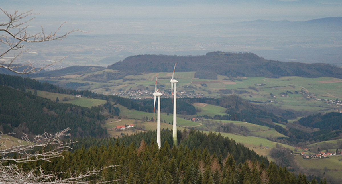 Windräder am Schauinsland ©ForstBW