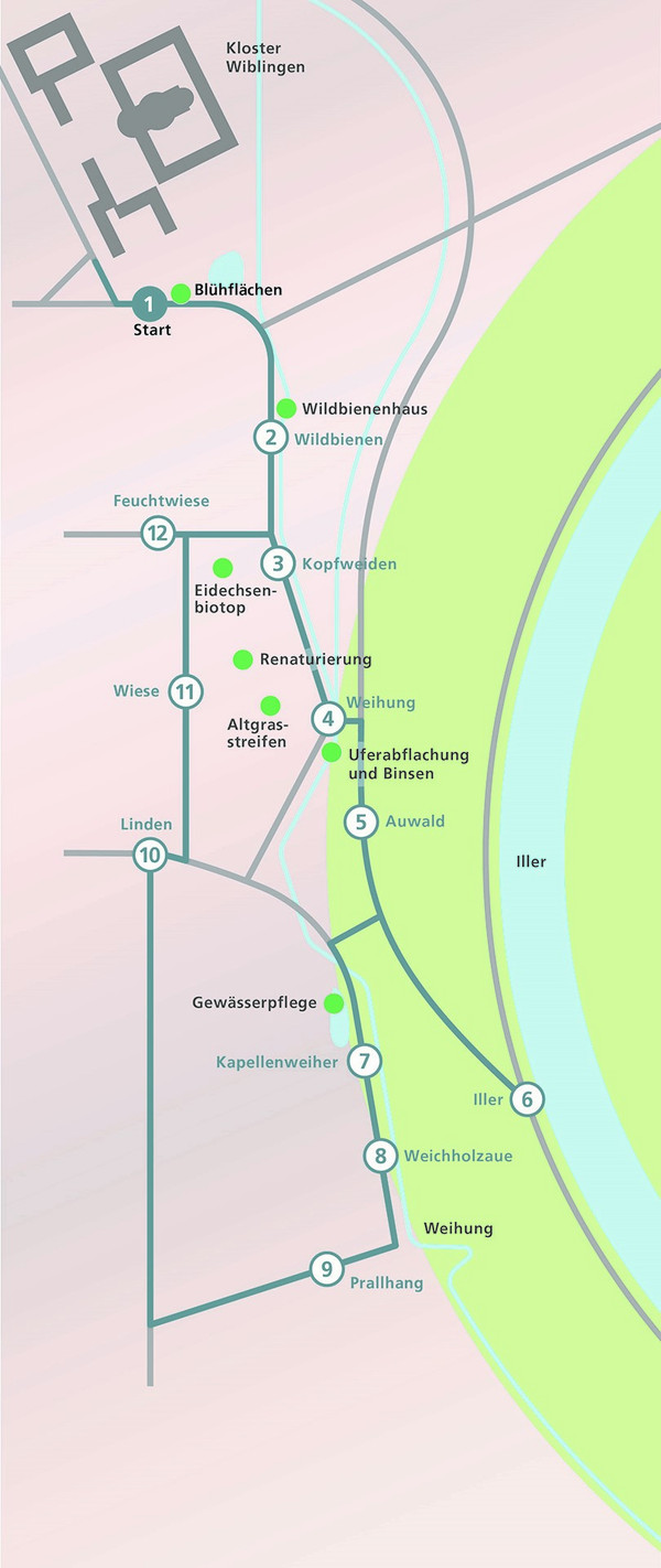 Biodiversitätspfad: Wiblinger Auenweg
