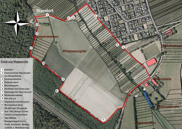 Biodiversitätspfad: Biosphären-Bewegung-Erlebnispfad