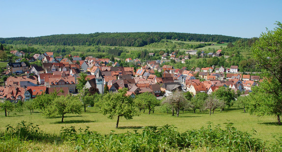 Blick auf Haiterbach