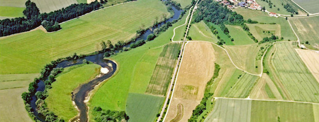 Flurneuordnung Luftbild