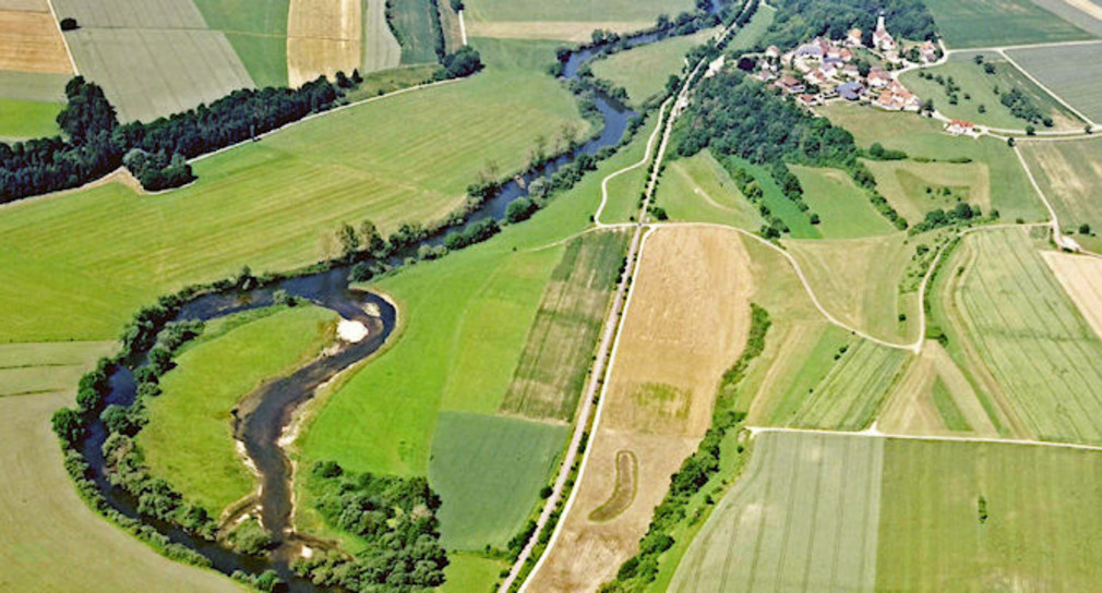 Flurneuordnung Luftbild