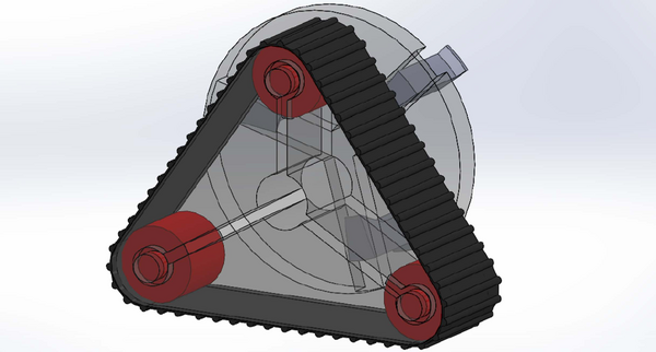 Konzept-Modell: Rad-Adapter