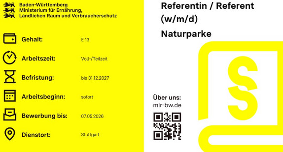 Teaser-Bild Referentin / Referent (w/m/d) Naturparke