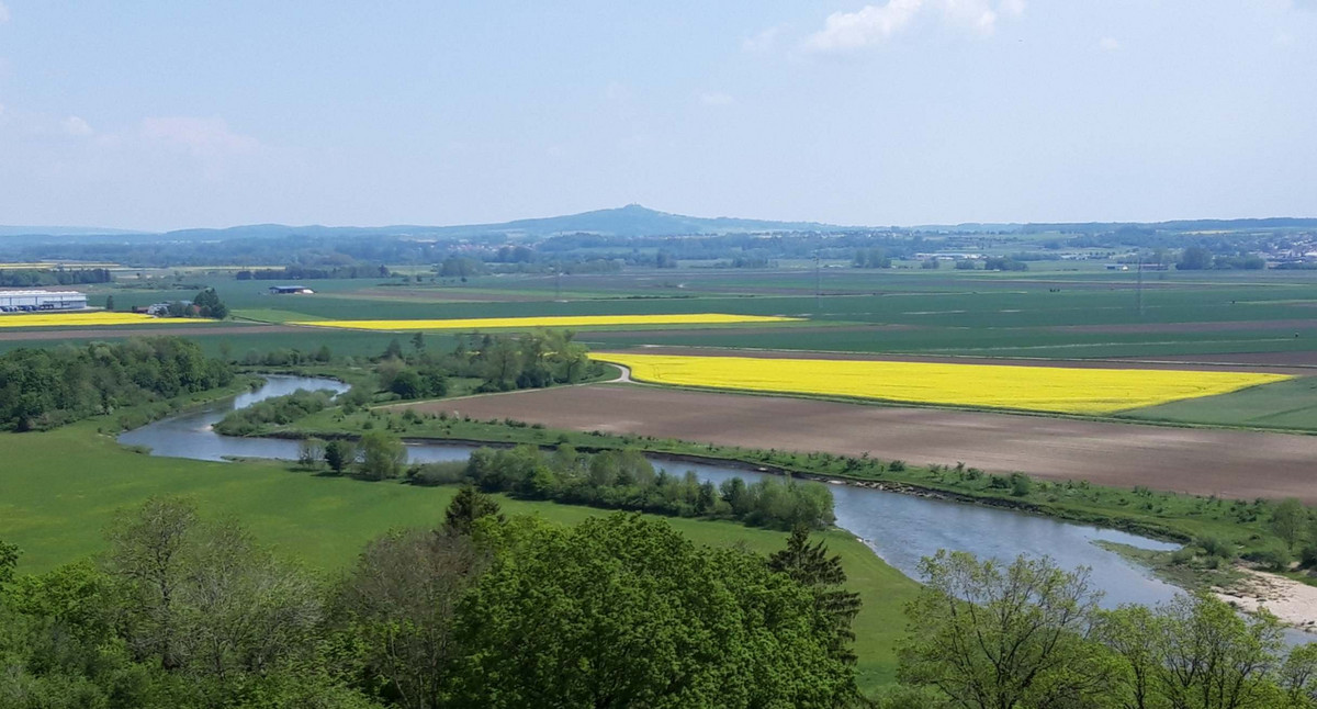 Landschaftsbild bei Herbertingen