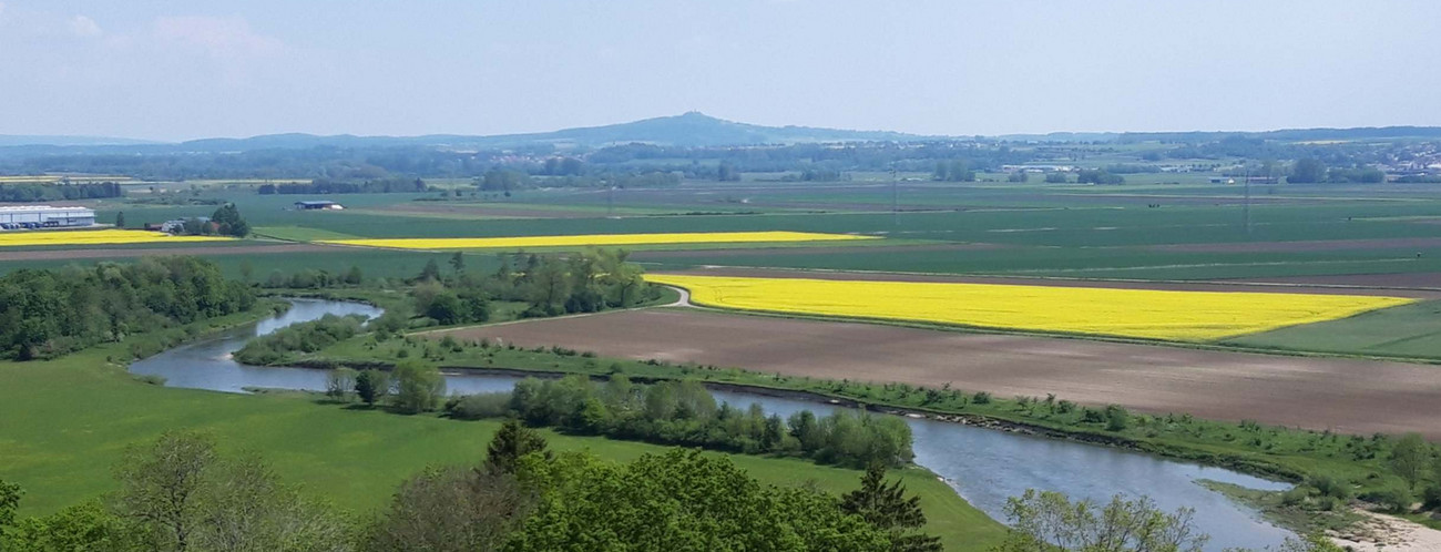Landschaftsbild bei Herbertingen