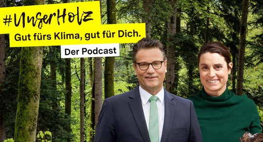 Podcast #UnserHolz - Folge 1: „Wir müssen mehr hölzern denken“
