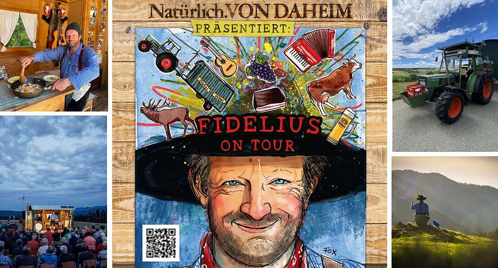 Fidelius Waldvogel auf der VonDaheim-Tour