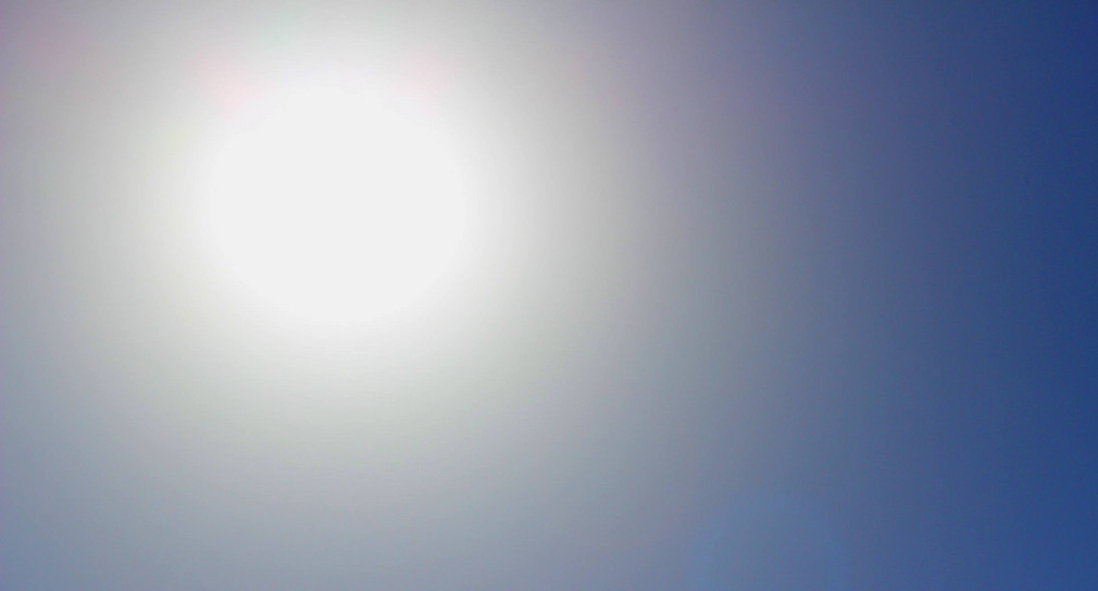 Blick in die Sonne