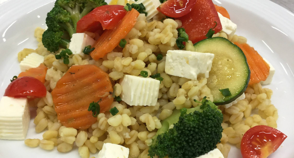 Grünkernrisotto