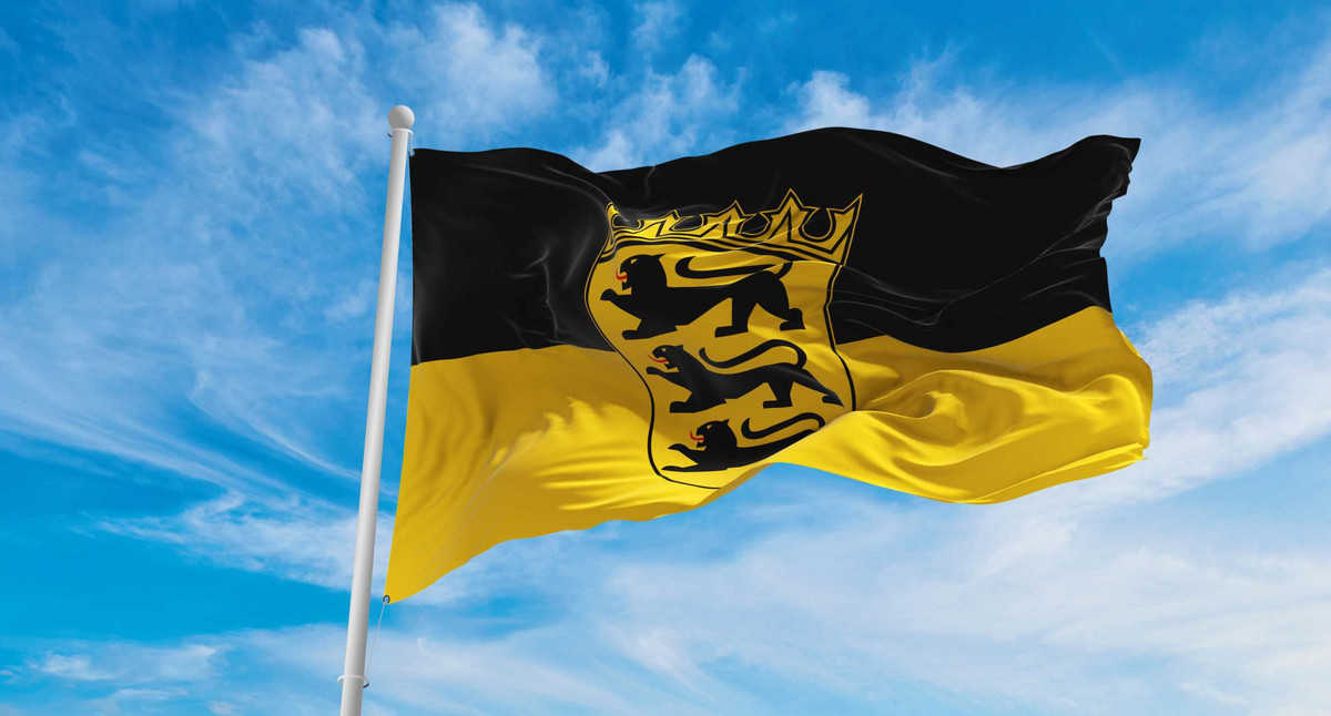 Flagge Land Baden-Württemberg