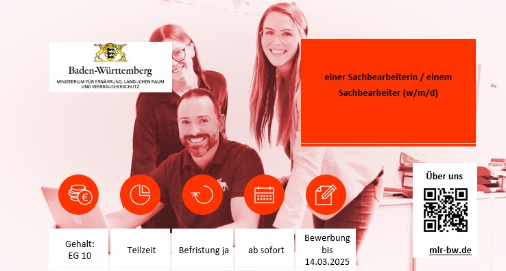  Sachbearbeiterin / Sachbearbeiter (w/m/d)