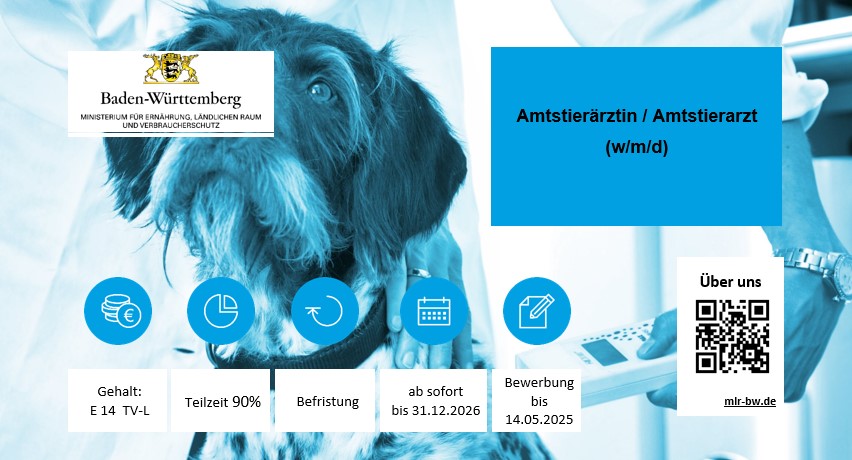  Amtstierärztin / Amtstierarzt (w/m/d)