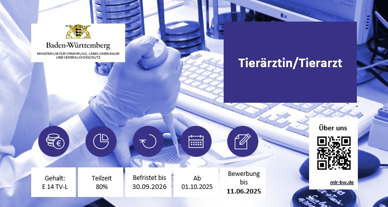  Tierärztin / Tierarzt (w/m/d)