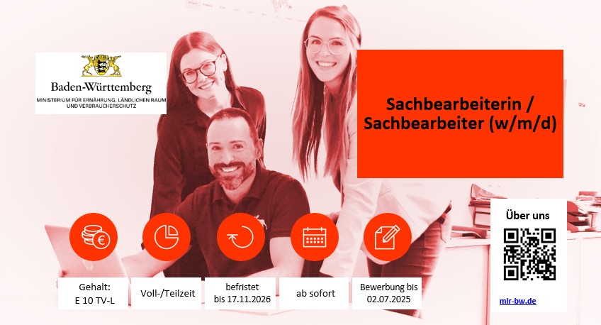  Sachbearbeiterin / Sachbearbeiter (w/m/d)