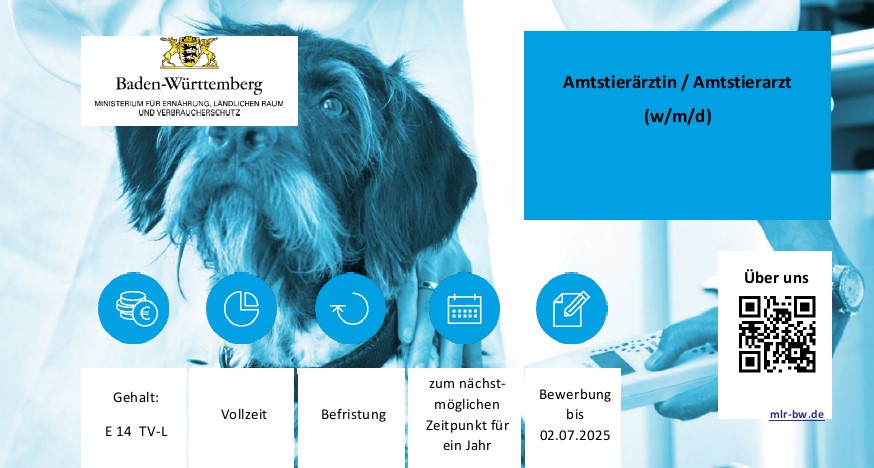  Amtstierärztin / Amtstierarzt (w/m/d)