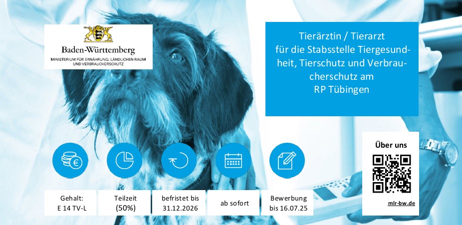  Tierärztin / Tierarzt (w/m/d)