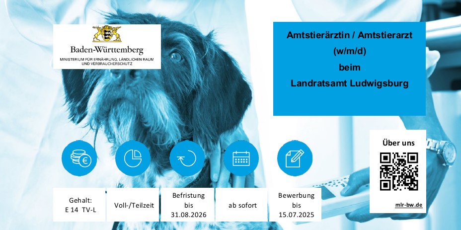  Amtstierärztin / Amtstierarzt (w/m/d)