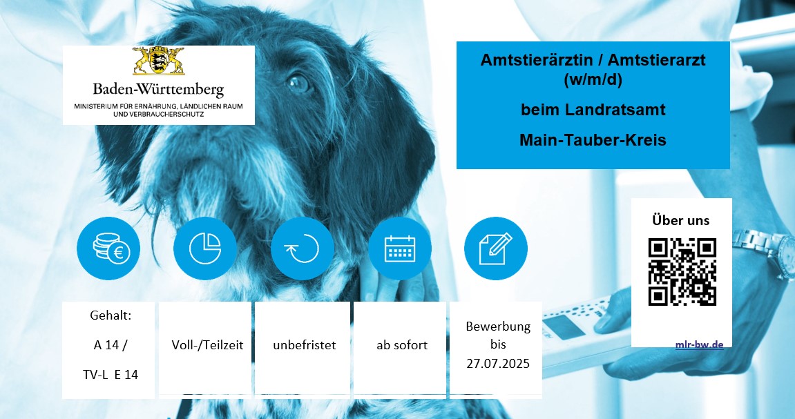  Amtstierärztin / Amtstierarzt (w/m/d)