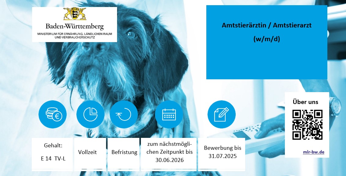  Amtstierärztin / Amtstierarzt (w/m/d)