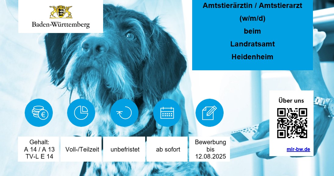  Amtstierärztin / Amtstierarzt (w/m/d)