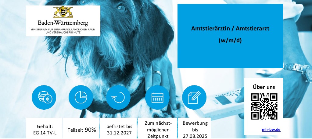  Amtstierärztin / Amtstierarzt (w/m/d)