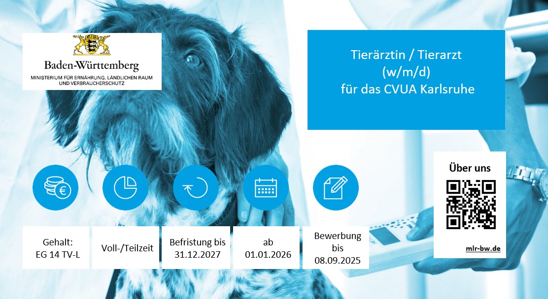  Tierärztin / Tierarzt (w/m/d)