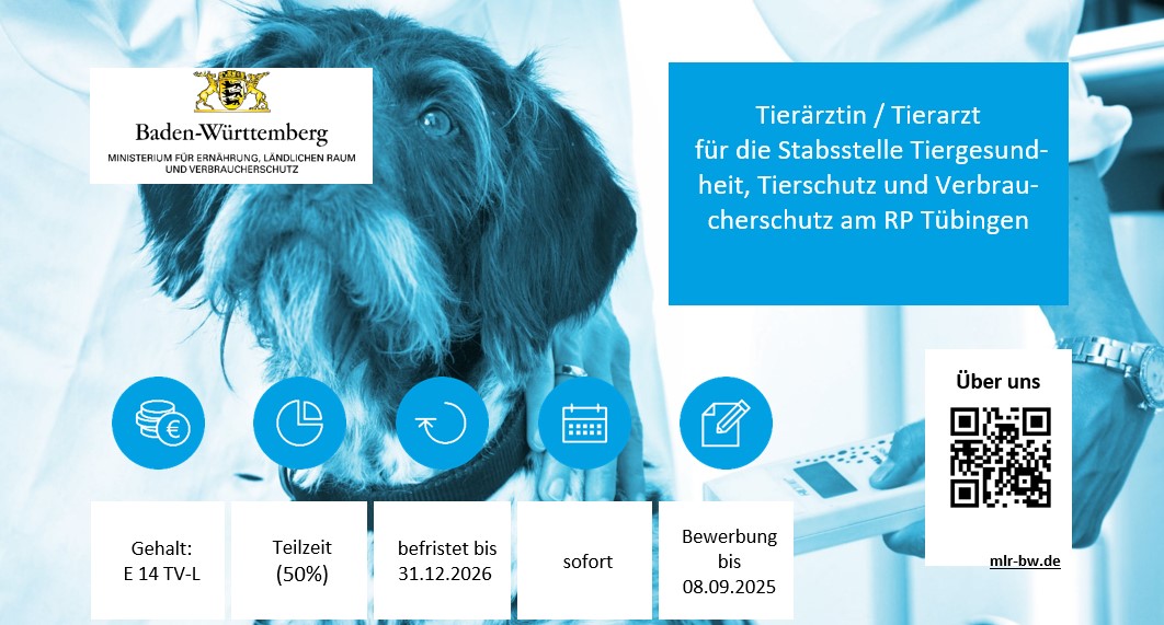  Tierärztin / Tierarzt (w/m/d)