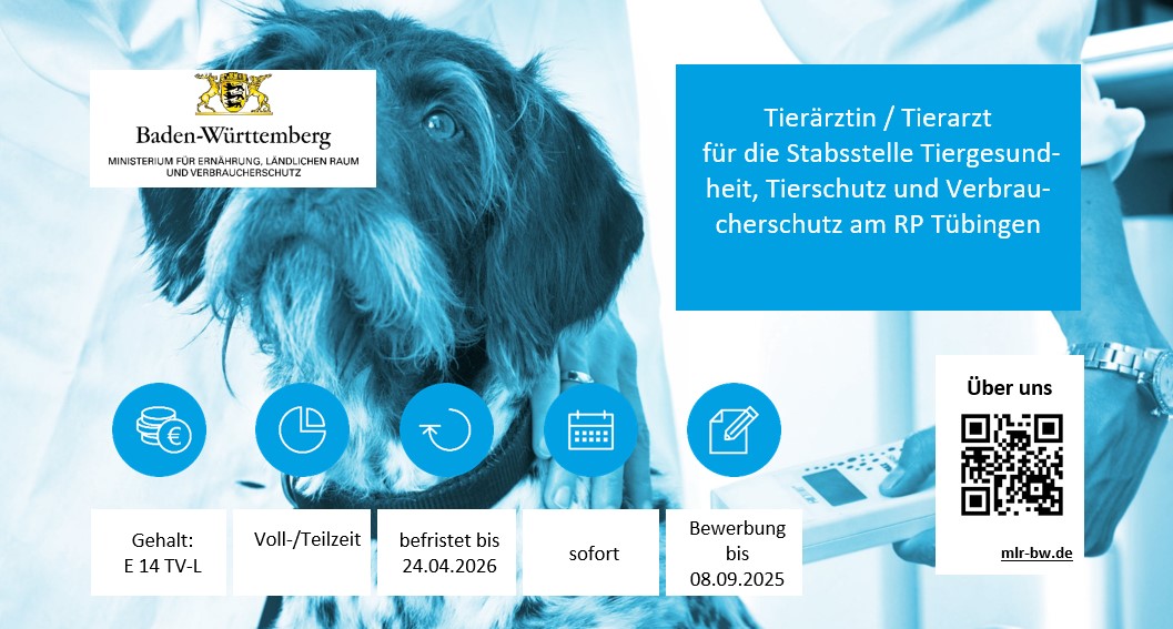  Tierärztin / Tierarzt (w/m/d)
