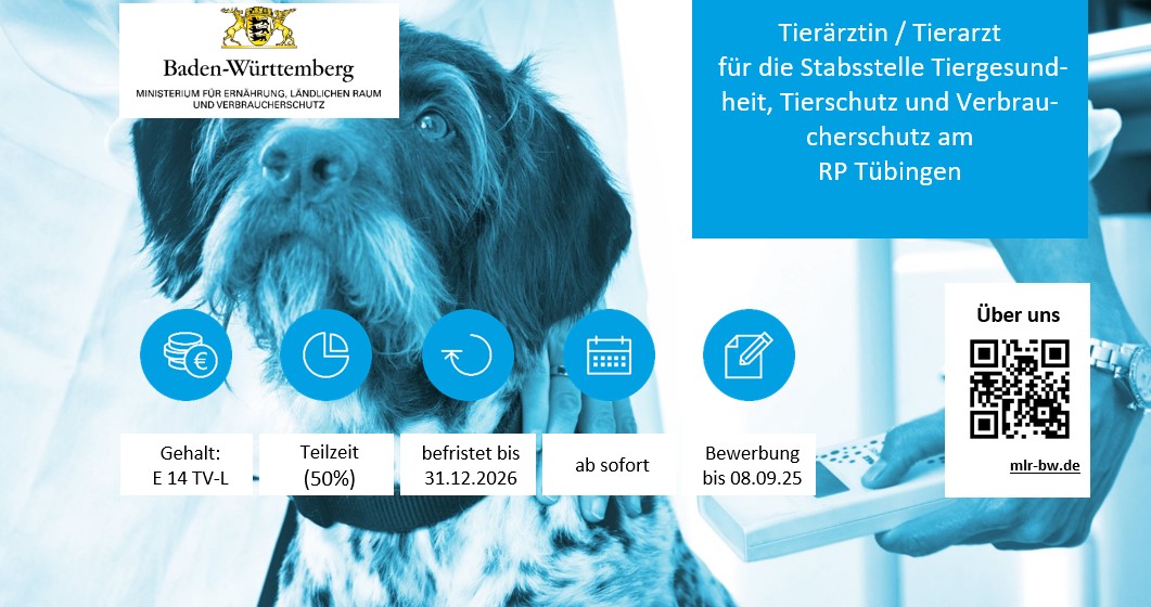  Tierärztin / Tierarzt (w/m/d)