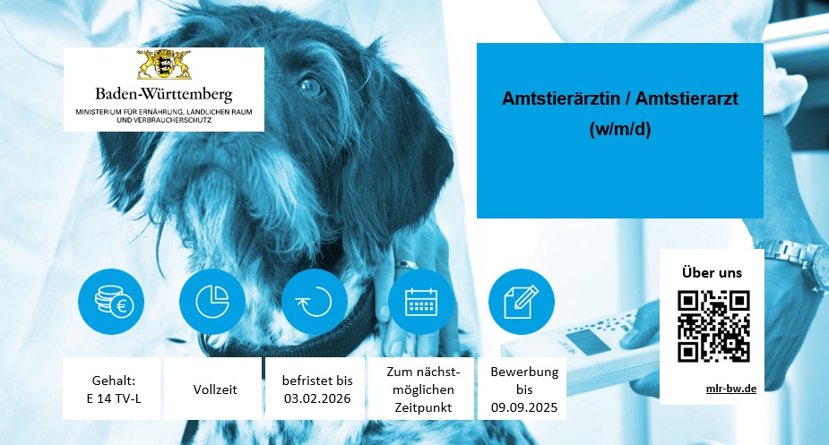  Amtstierärztin / Amtstierarzt (w/m/d)