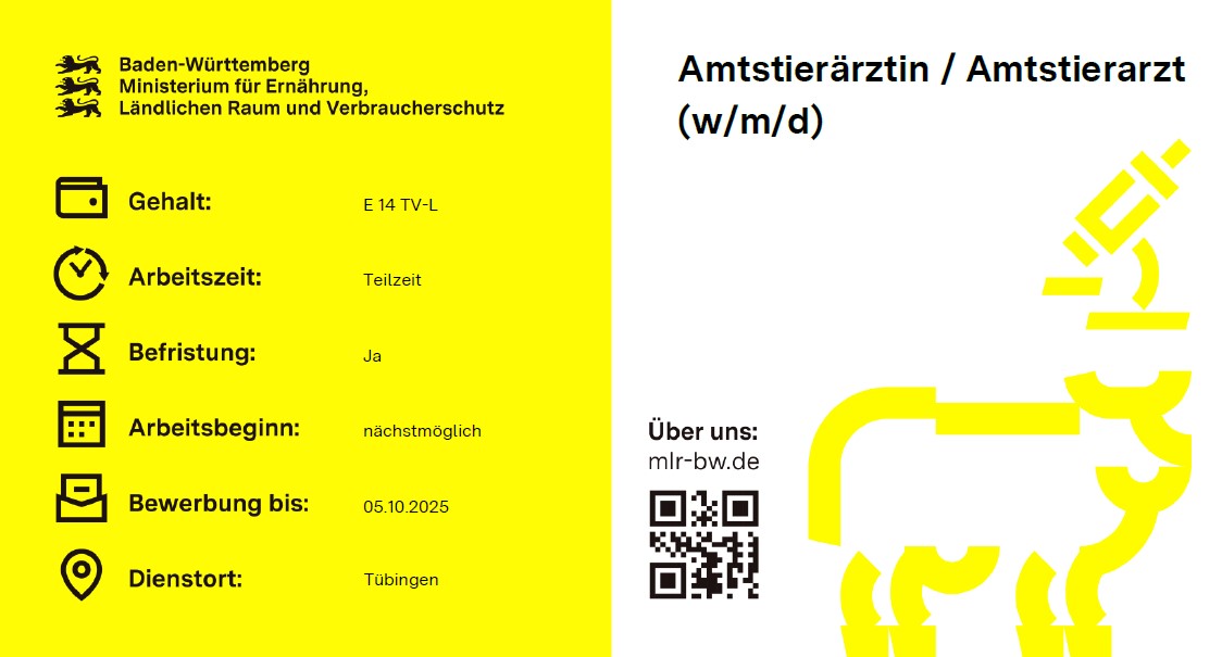  Amtstierärztin / Amtstierarzt (w/m/d)