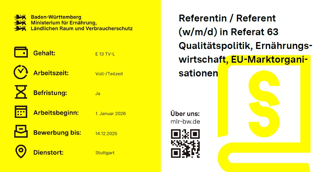 Referentin / Referenten (w/m/d)