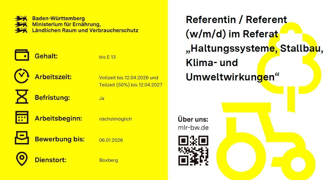  Referentin / Referent (w/m/d)