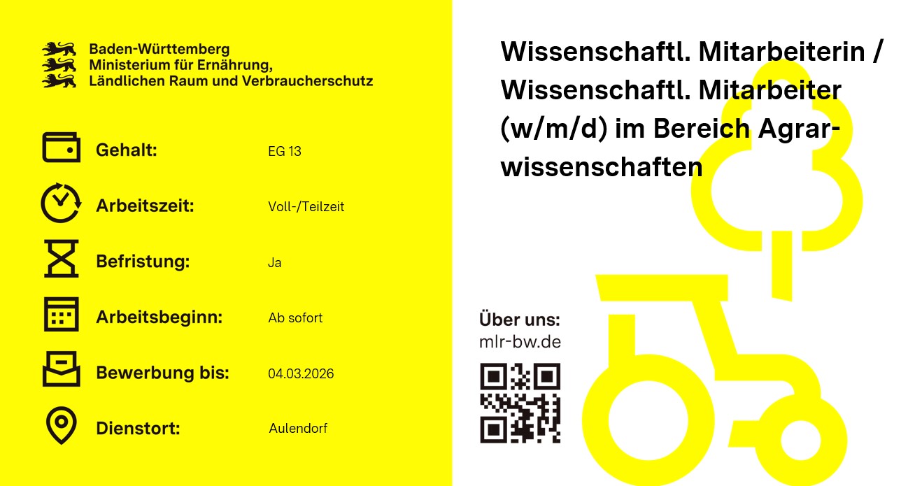  wissenschaftliche Mitarbeiterin / wissenschaftlicher Mitarbeiter (w/m/d)