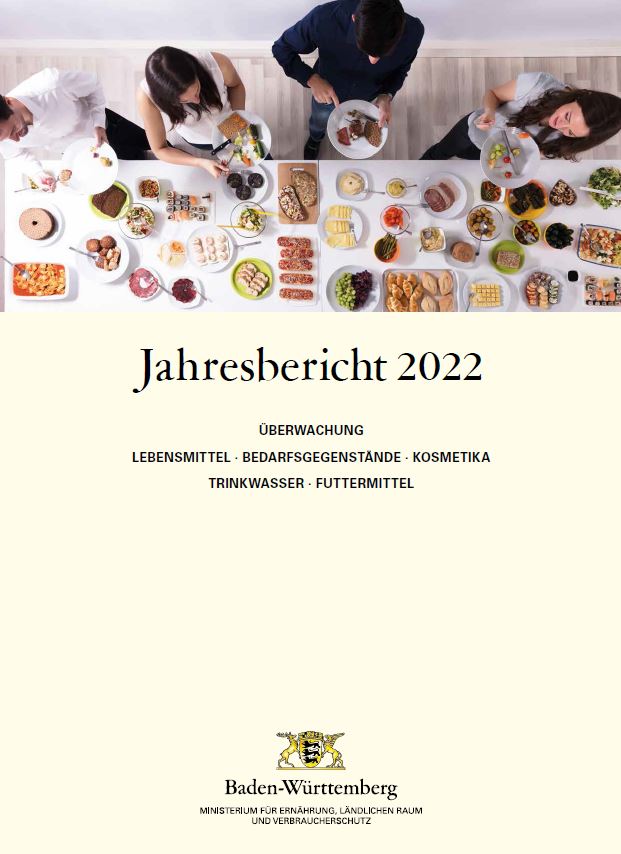 Mehr zu Jahresbericht 2022 &ndash; &Uuml;berwachung Lebensmittel 