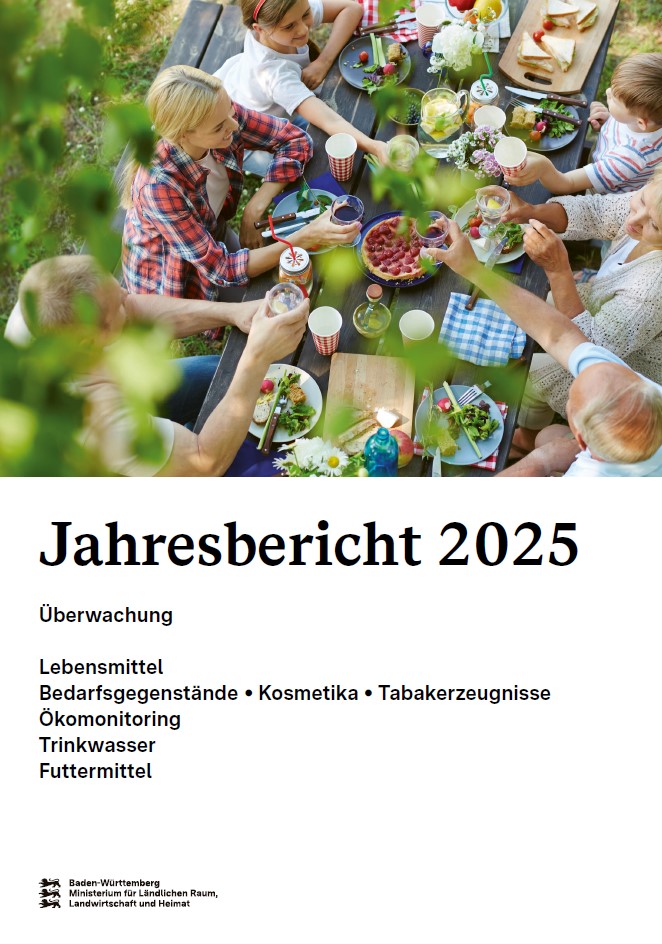 Jahresbericht 2025 &ndash; &Uuml;berwachung Lebensmittel